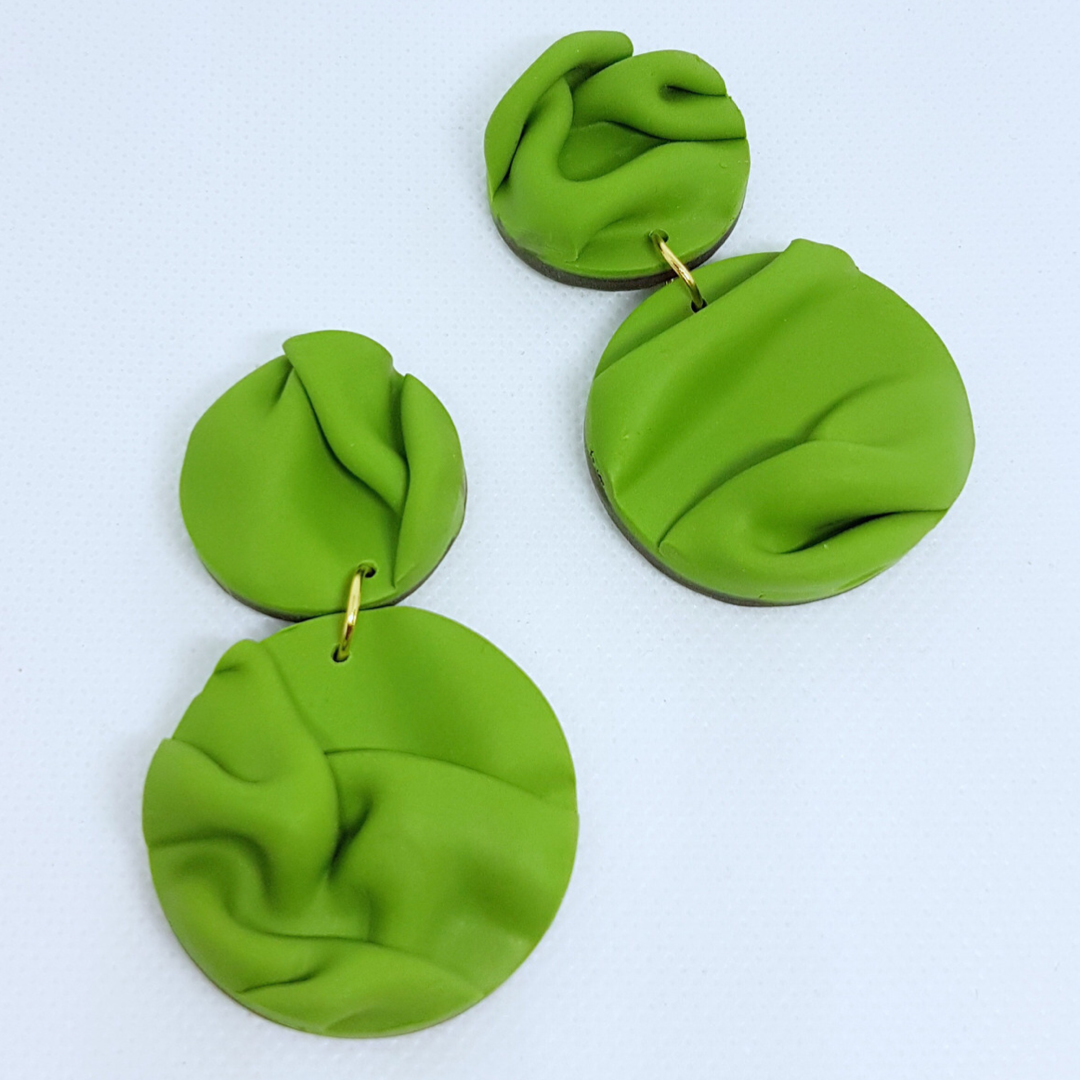 Drape Drops - Apple Green