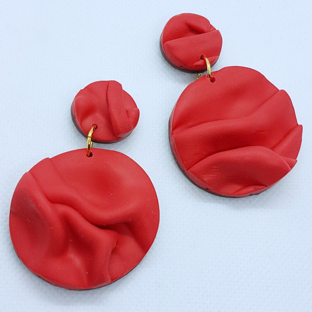 Drape Drops - Red