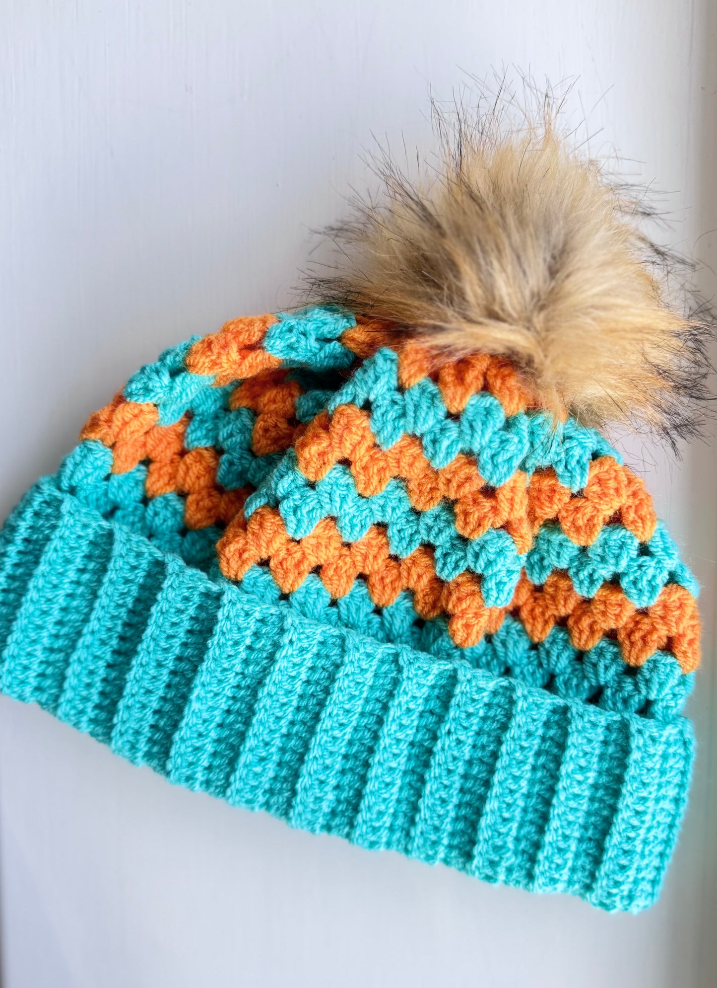 Granny Striped Beanie